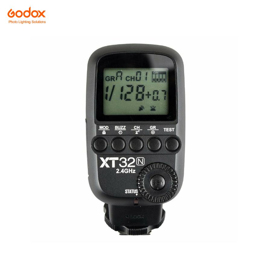 Godox XT32N HSS Manual Wireless Trigger Transmitter for Nikon Camera - Arahan Photo
