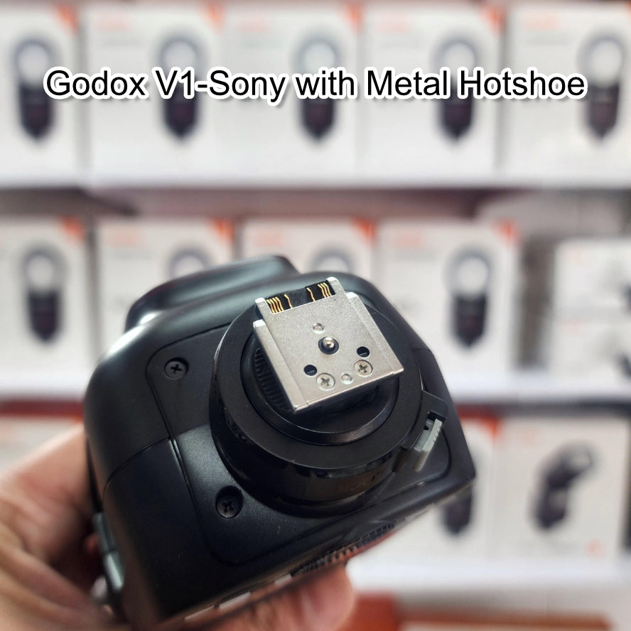 Godox V1 Sony Metal Hotshoe