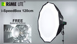 RimeLite Beauty Dish SoftBox i-SpeedBox 120cm - Arahan Photo