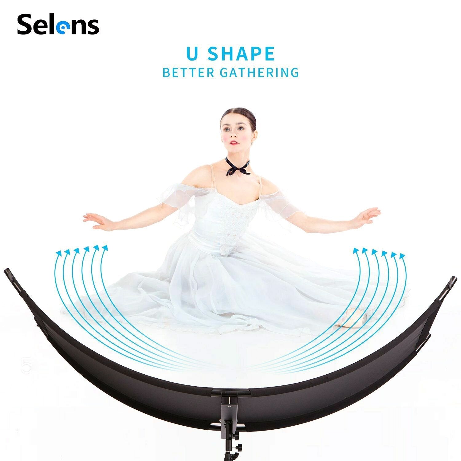 Selens 4-in-1 Curve Reflector for Beauty Portrait Headshot - Arahan Photo