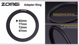 Zomei Adapter Ring for 100mm Filter Holder - Arahan Photo