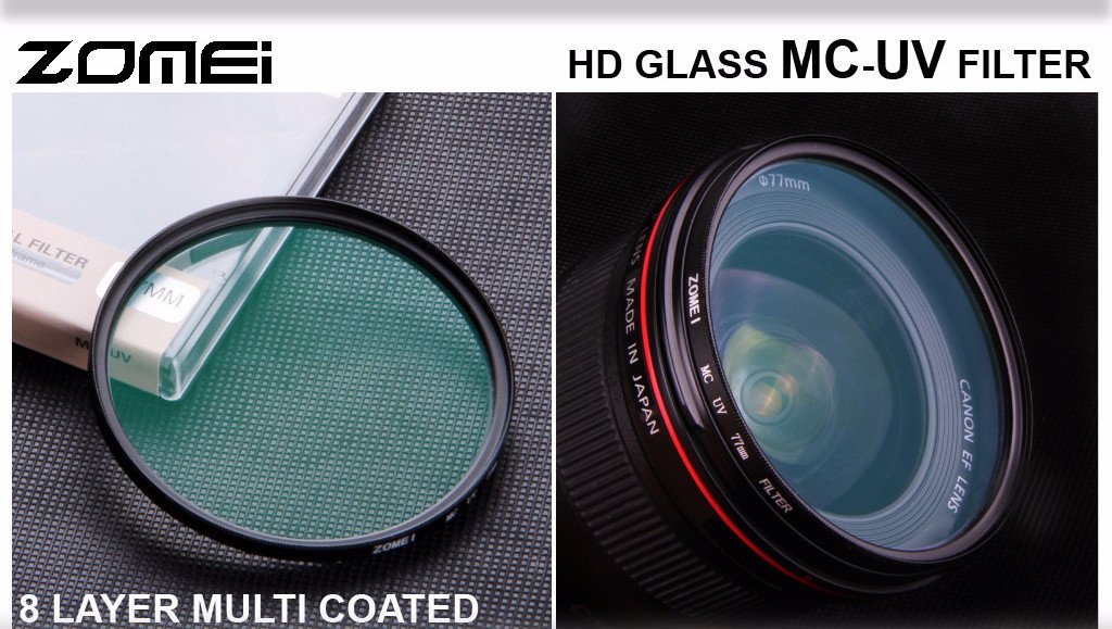 Zomei HD Glass Multi Coated UV Filter - Arahan Photo