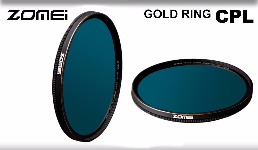 Zomei HD Ultra Slim Gold Ring Multi Coated CPL Filter - Arahan Photo